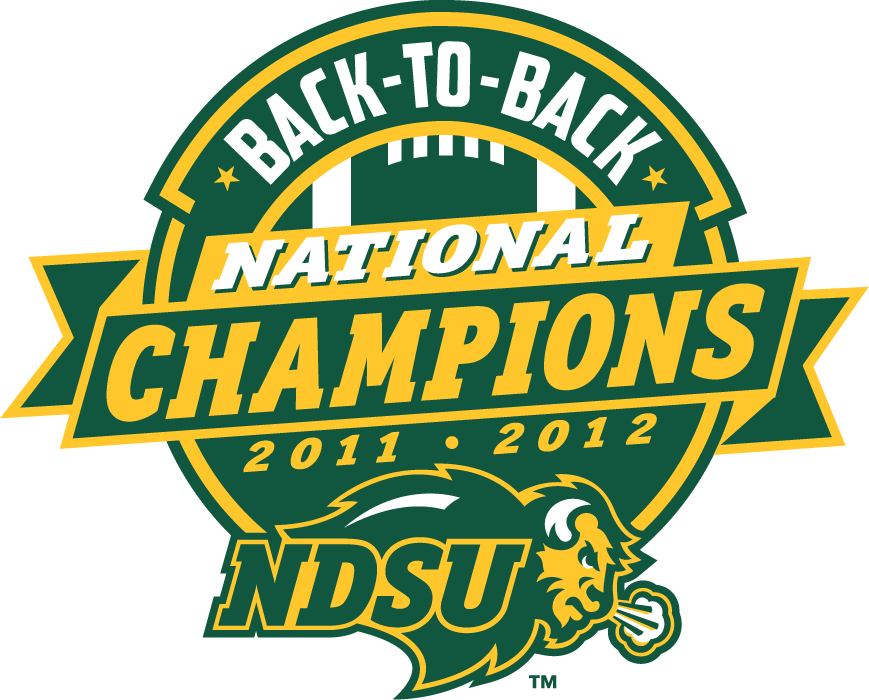 North Dakota State Bison 2012 Champion Logo iron on transfers for T-shirts
